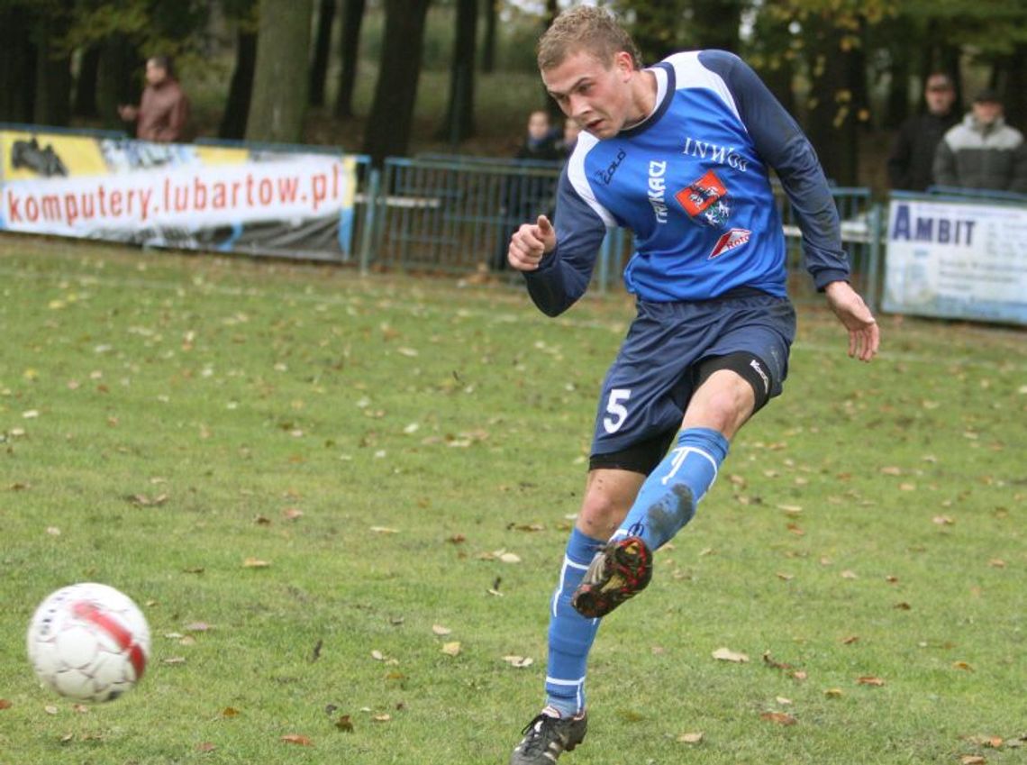 Huczwa - Lewart Lubartów 0:1, Wisla Puławy chce Damiana Podleśnego