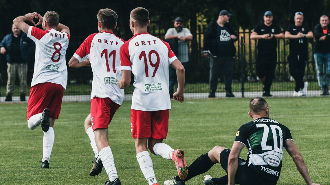 Huczwa Tyszowce gra z Gryfem Gmina Zamość, czyli nikt finału Pucharu Polski nie odpuści