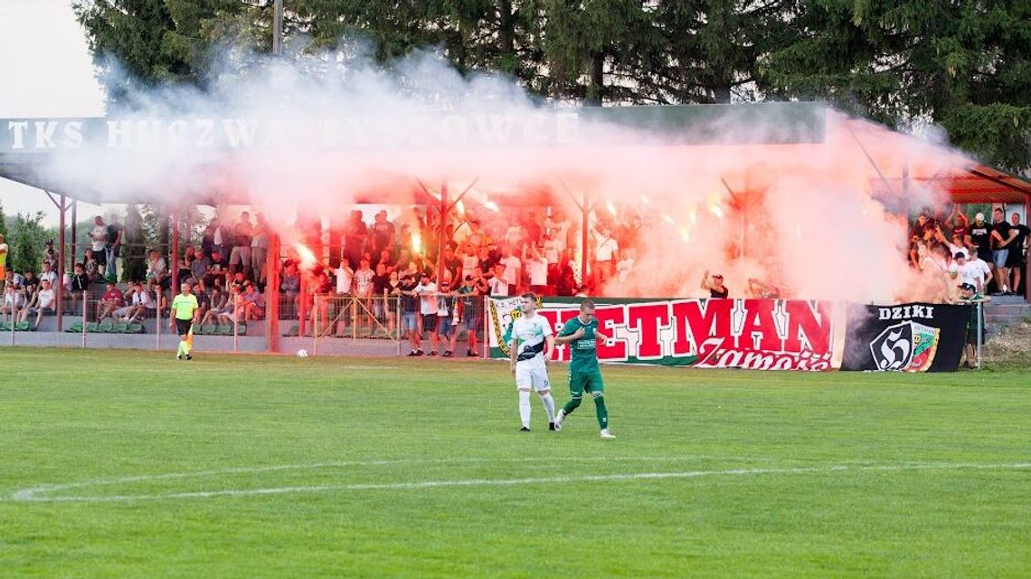 Huczwa Tyszowce – KS Hetman Zamość 5:3. Kibice zadbali o wyjątkową atmosferę