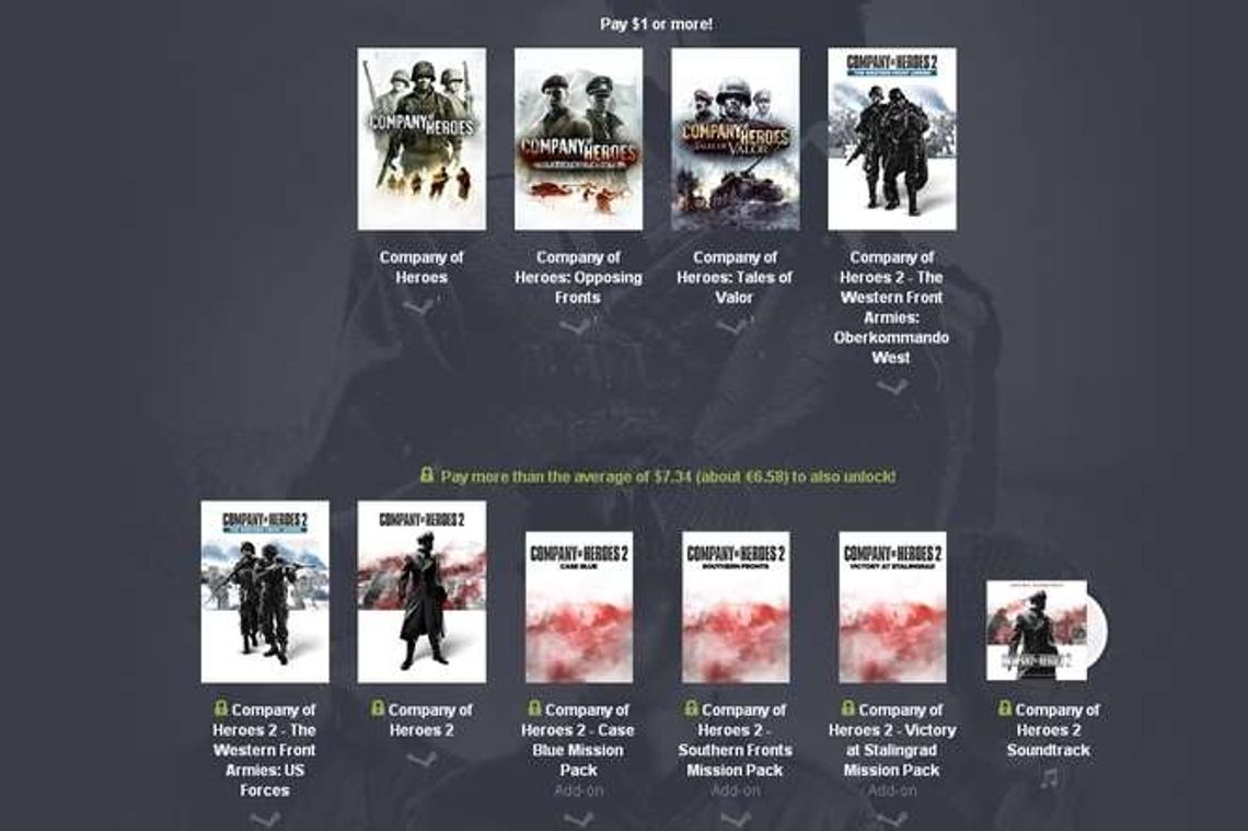 Humble Bundle: Seria Company of Heroes za kilka dolarów (wideo)