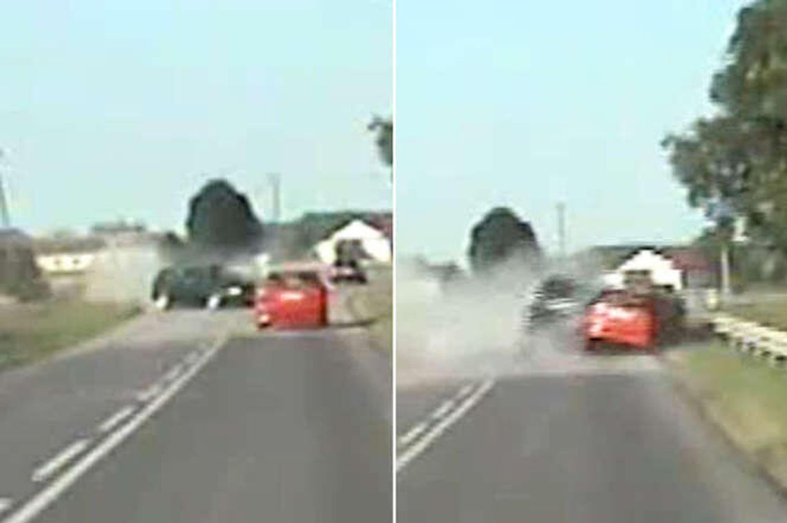 Husynne: Moment wypadku nagrała kamera (wideo)