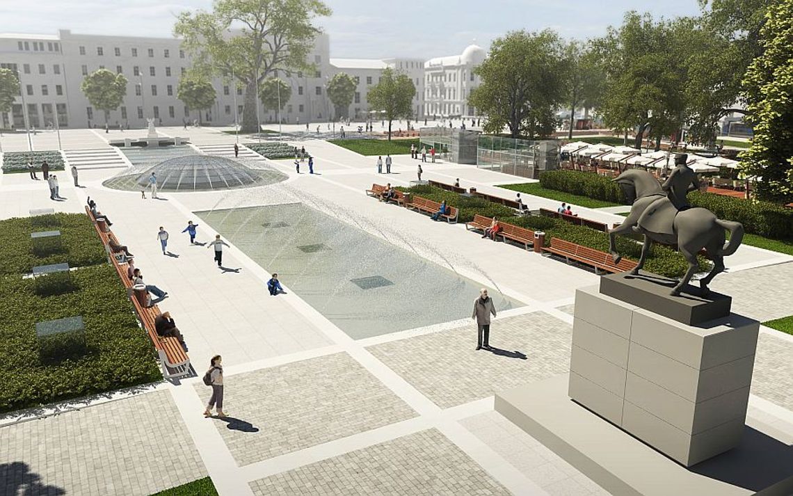 Idea już projektowała przebudowę pl. Litewskiego. Nowe koncepcje za miesiąc