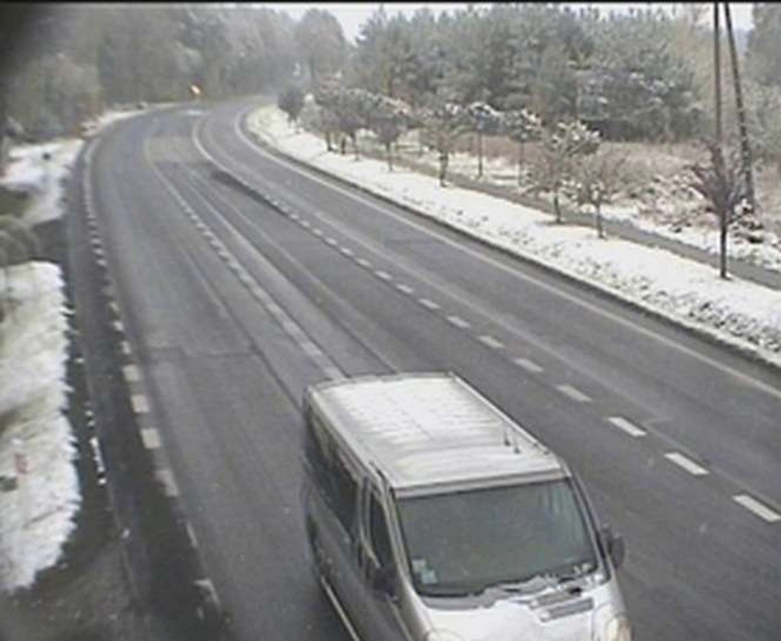 Idzie zima. Śnieg na południu woj. lubelskiego Idzie zima. Śnieg na południu woj. lubelskiego