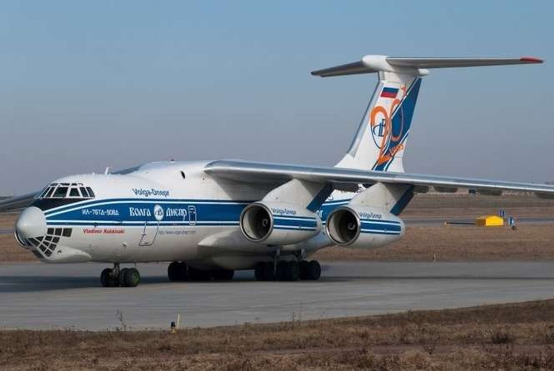 Iljuszyn Ił-76 wyląduje na lotnisku Lublin. Kolos przyleci z Ankary