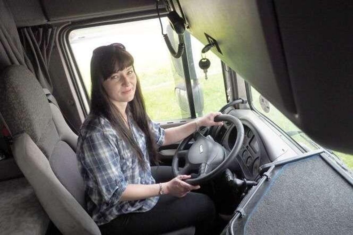 'Im dalej, tym lepiej'. Agnieszka Renc jeździ tirami po Europie 'Im dalej, tym lepiej'. Agnieszka Renc jeździ tirami po Europie