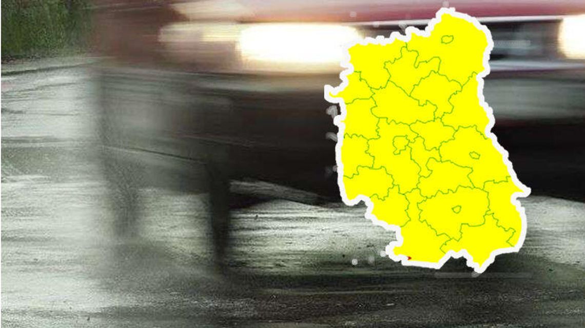 IMGW wydał ostrzeżenie pogodowe dla woj. lubelskiego