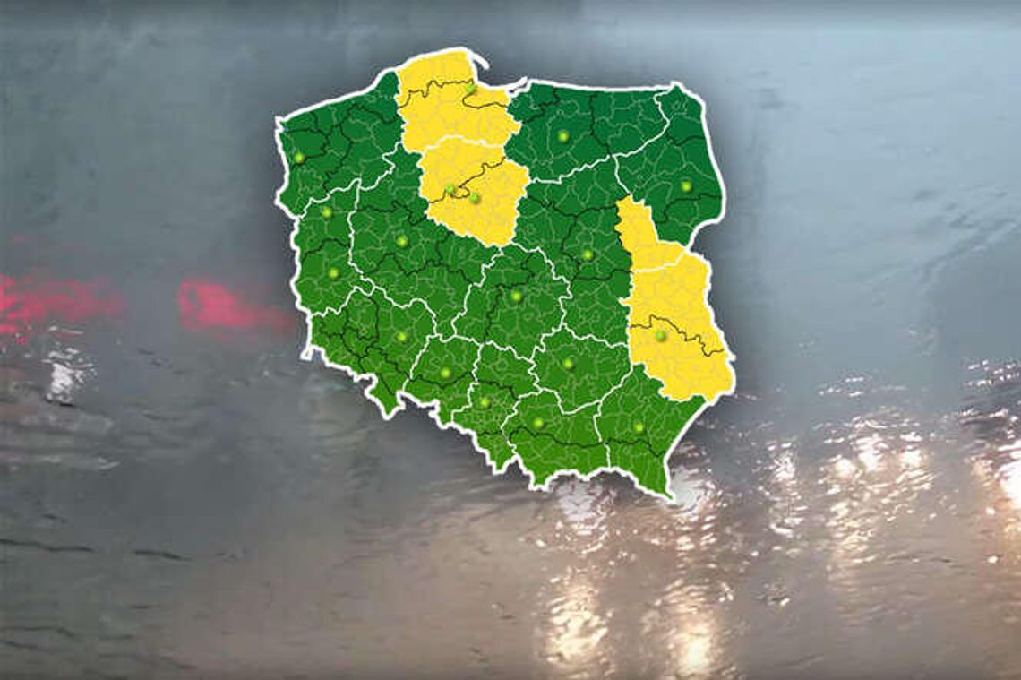 IMGW wydało ostrzeżenie dla woj. lubelskiego