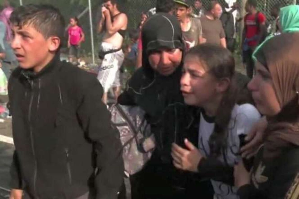 Imigranci starli się z policją na granicy węgiersko-serbskiej (wideo)