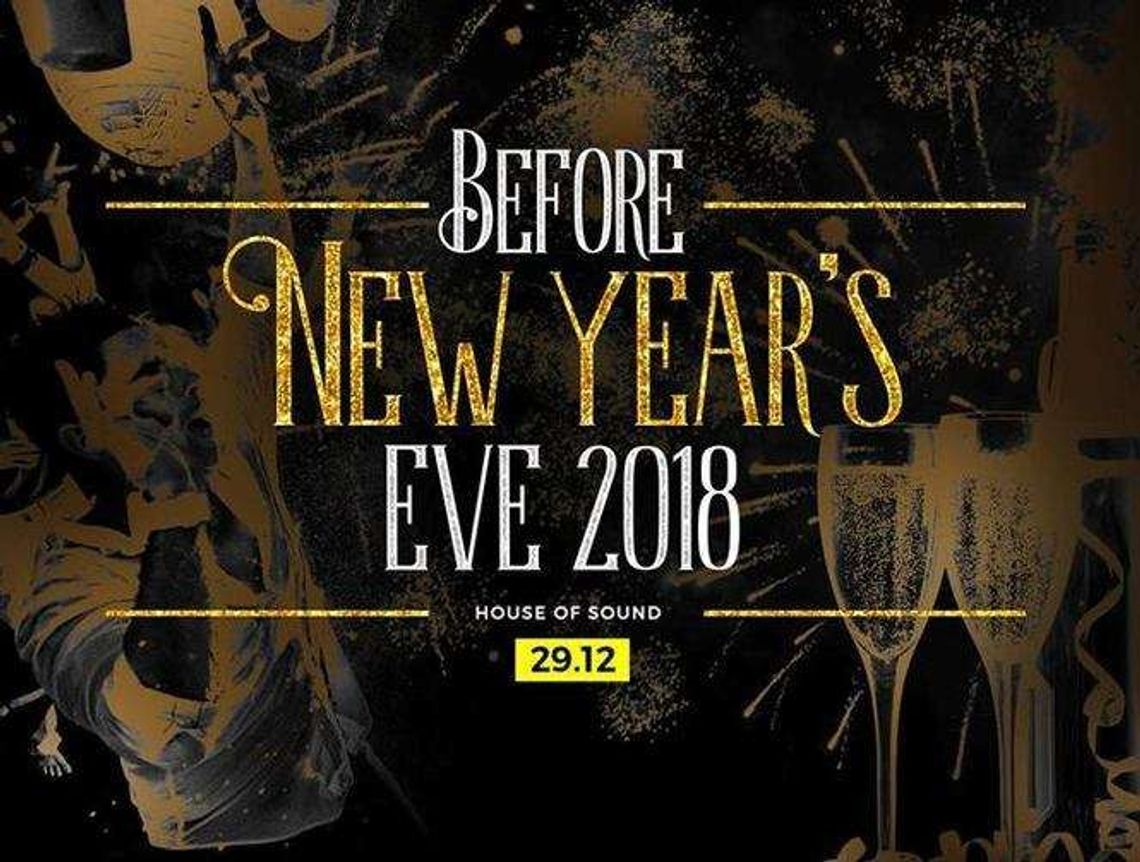 Impreza Before New Year's Eve! w House of Sound