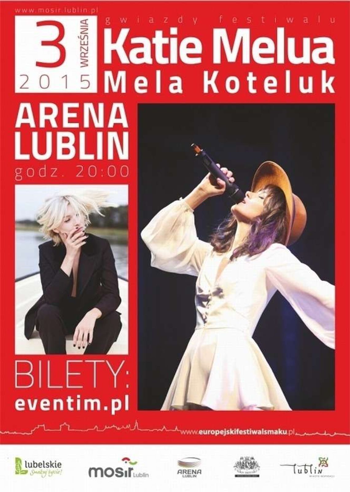 Imprezy w czwartek w Lublinie. Katie Melua i Mela Koteluk na Arenie Lublin