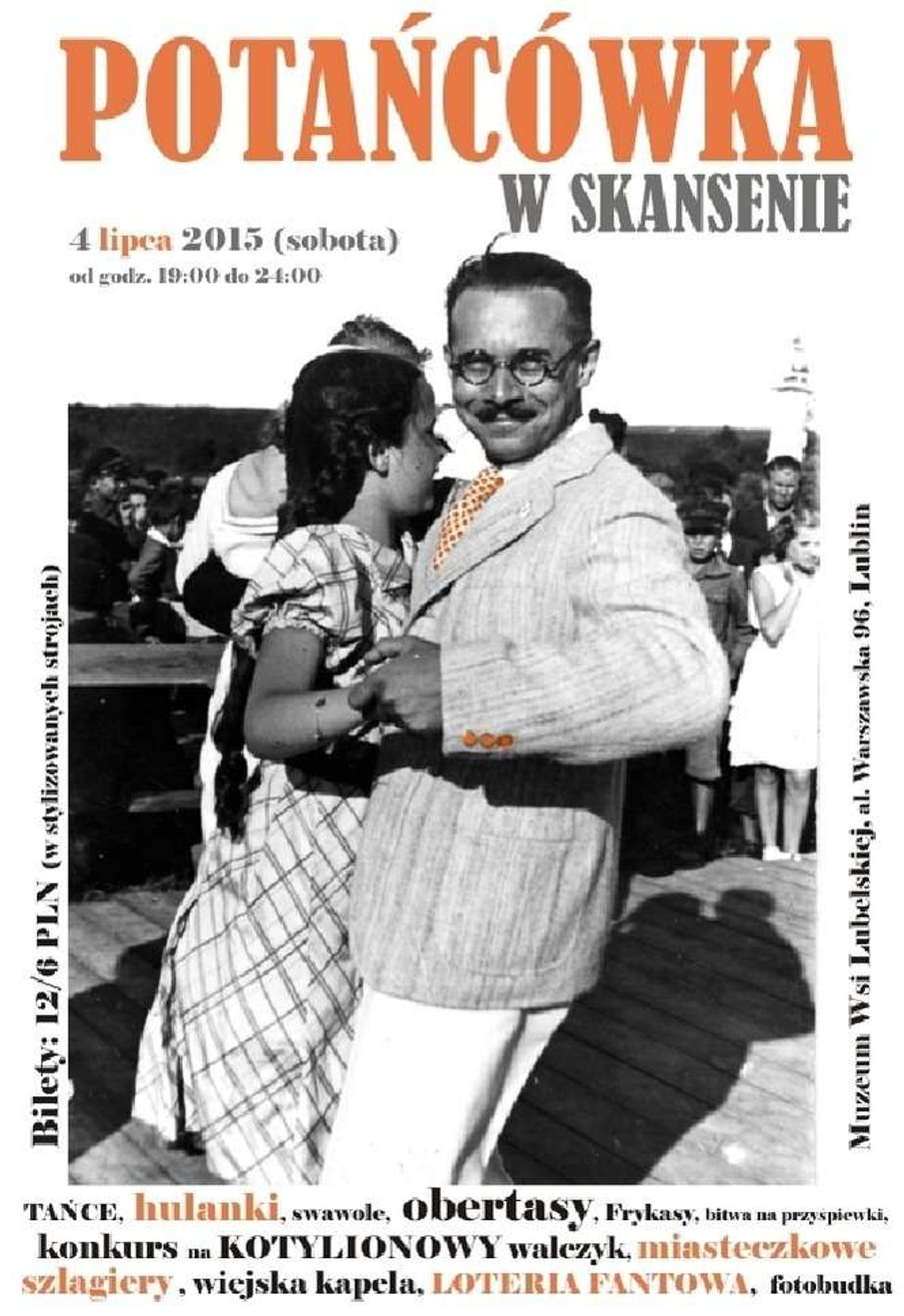 Imprezy w sobotę w Lublinie. Orkiestra św. Mikołaja, Lubelska Noc Kabaretowa, Potańcówka w skansenie