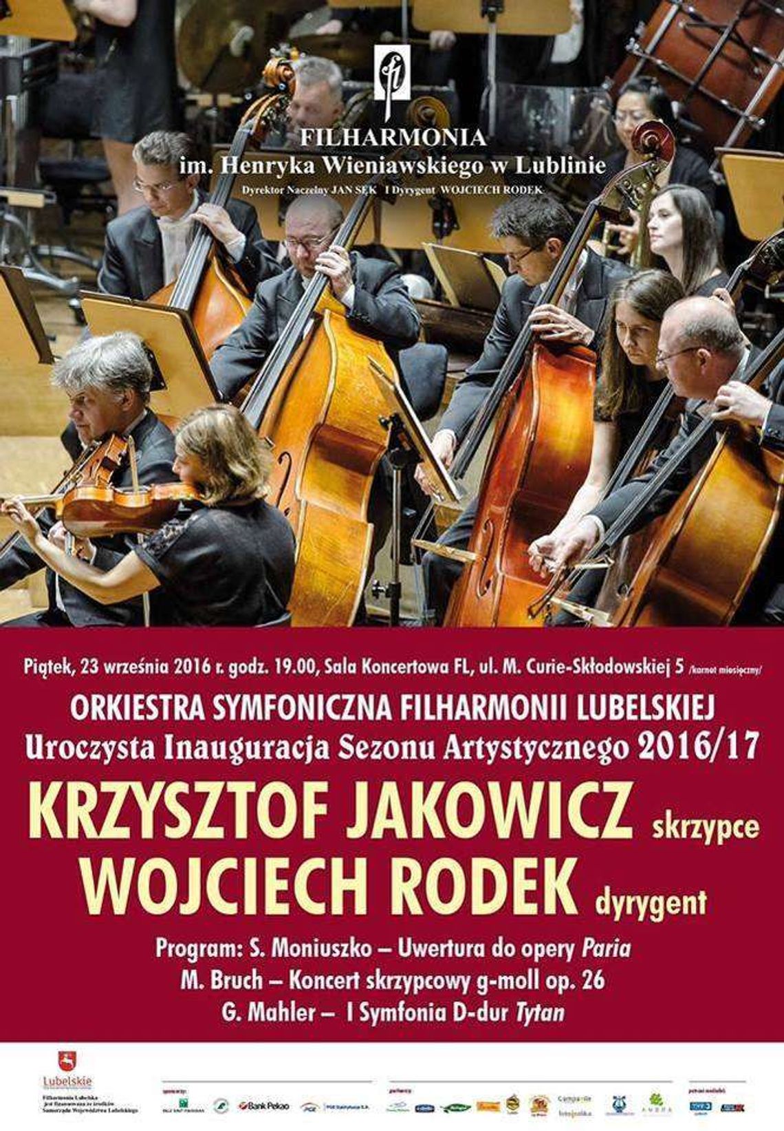 Inauguracja sezonu artystycznego w Filharmonii Lubelskiej