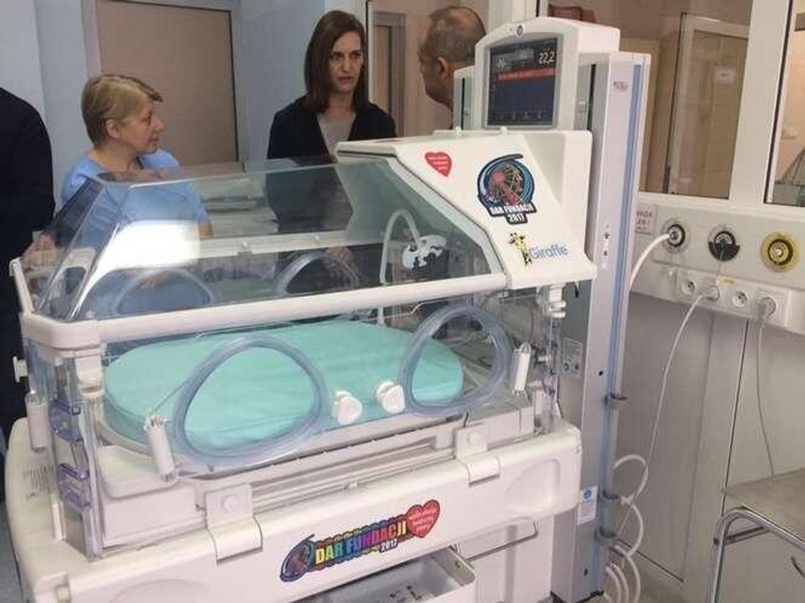 Inkubator od WOŚP dla szpitala w Białej Podlaskiej