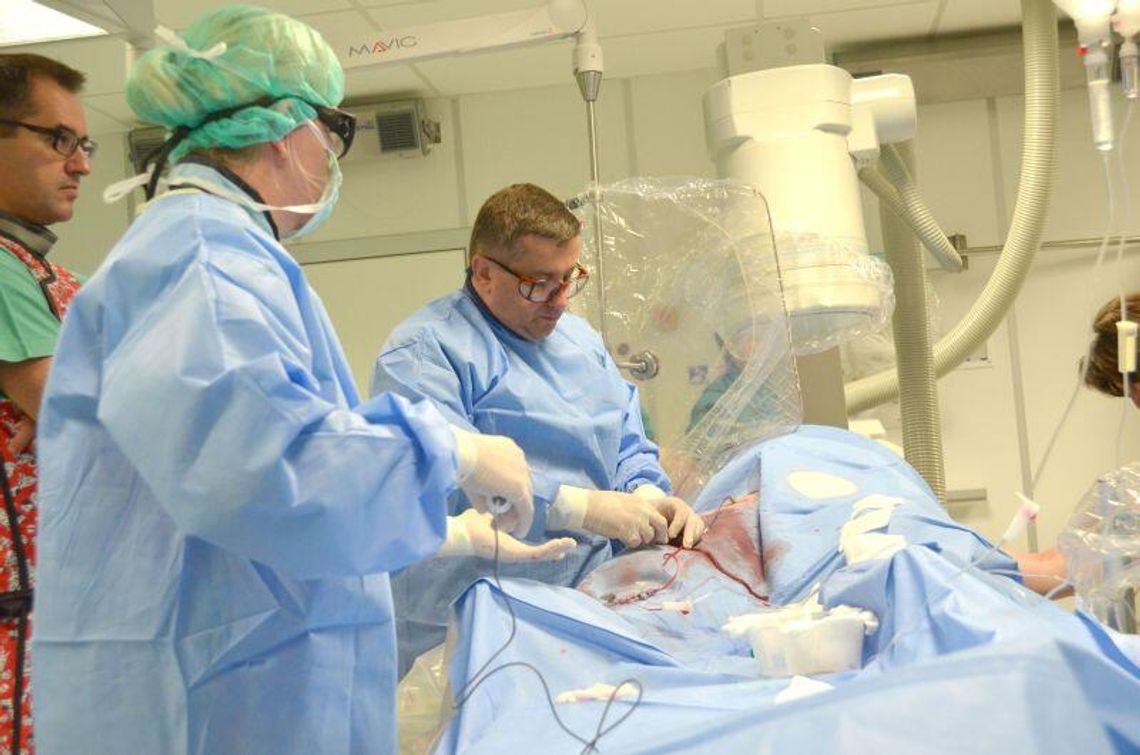 Innowacyjny zabieg w Białej Podlaskiej. Nowy sposób na nadciśnienie tętnicze