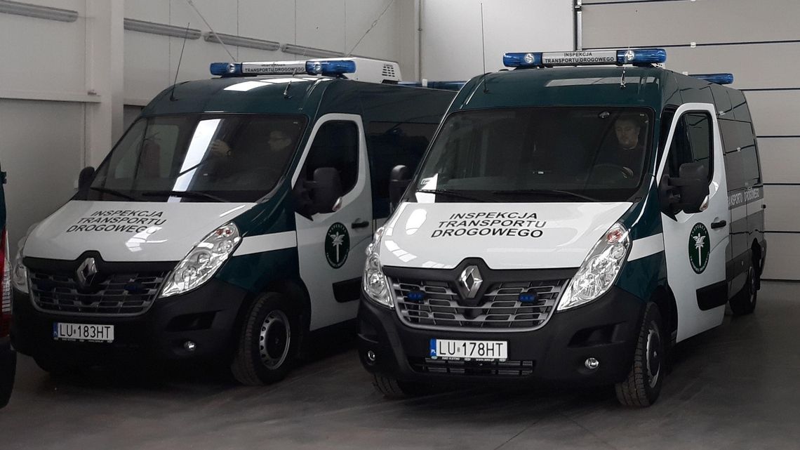 Inspekcja Transportu Drogowego w Lublinie ma pięć nowych samochodów