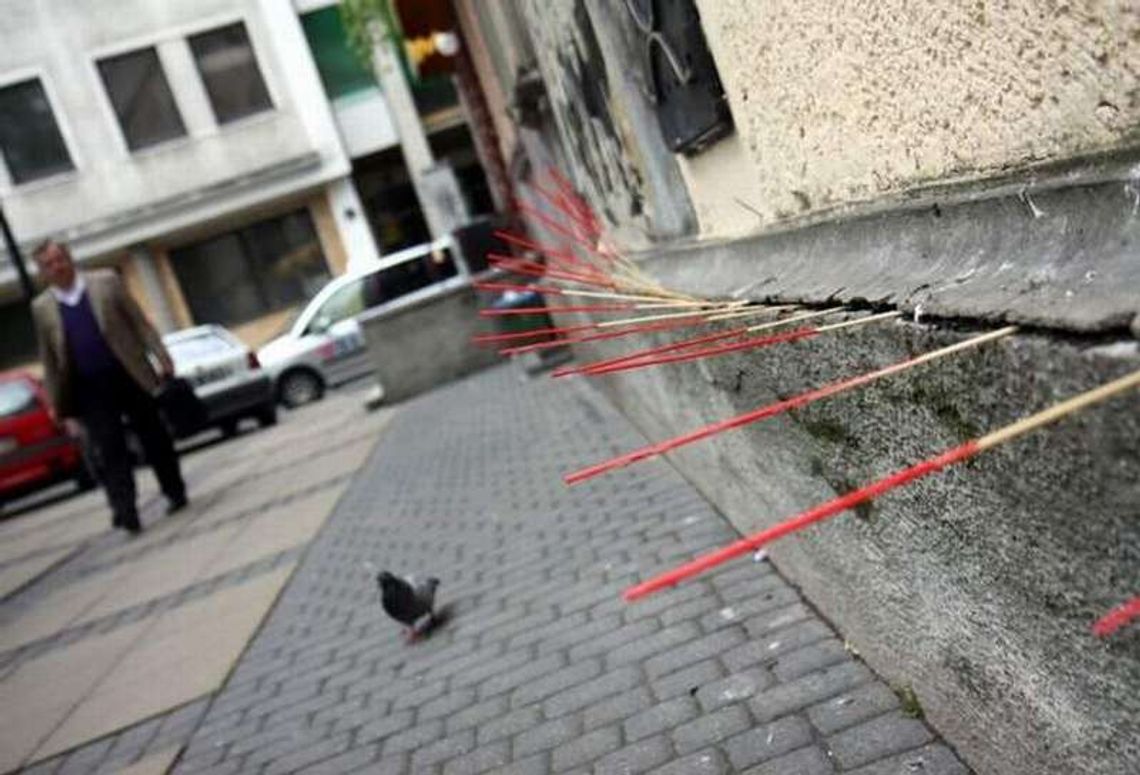 Instalacje studentów KUL na ulicach Lublina (zdjęcia) Instalacje studentów KUL na ulicach Lublina (zdjęcia)