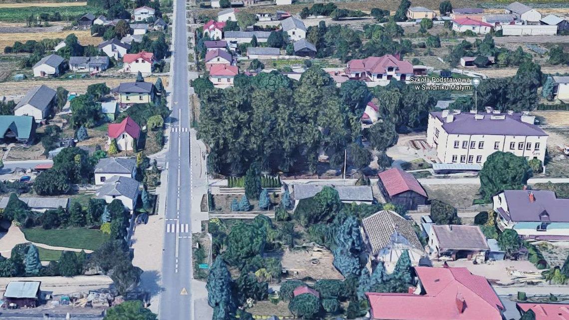 Inteligentne znaki na pasach przy szkołach w gm. Wólka Inteligentne znaki na pasach przy szkołach w gm. Wólka