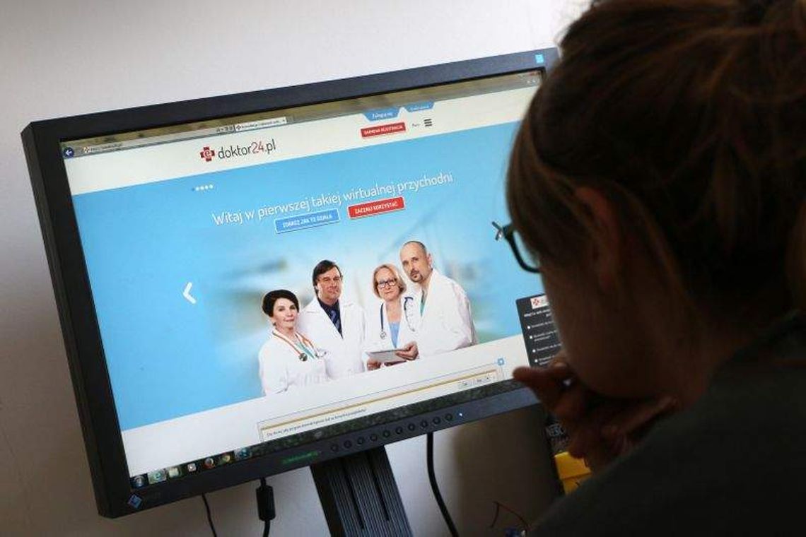 Internetowe przychodnie coraz popularniejsze