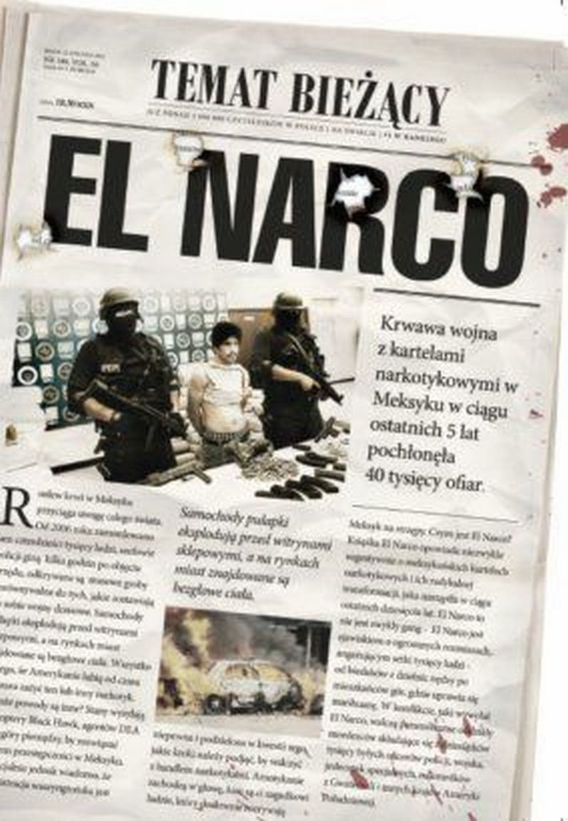 Ioan Grillo, „El Narco. Narkotykowy zamach stanu w Meksyku”