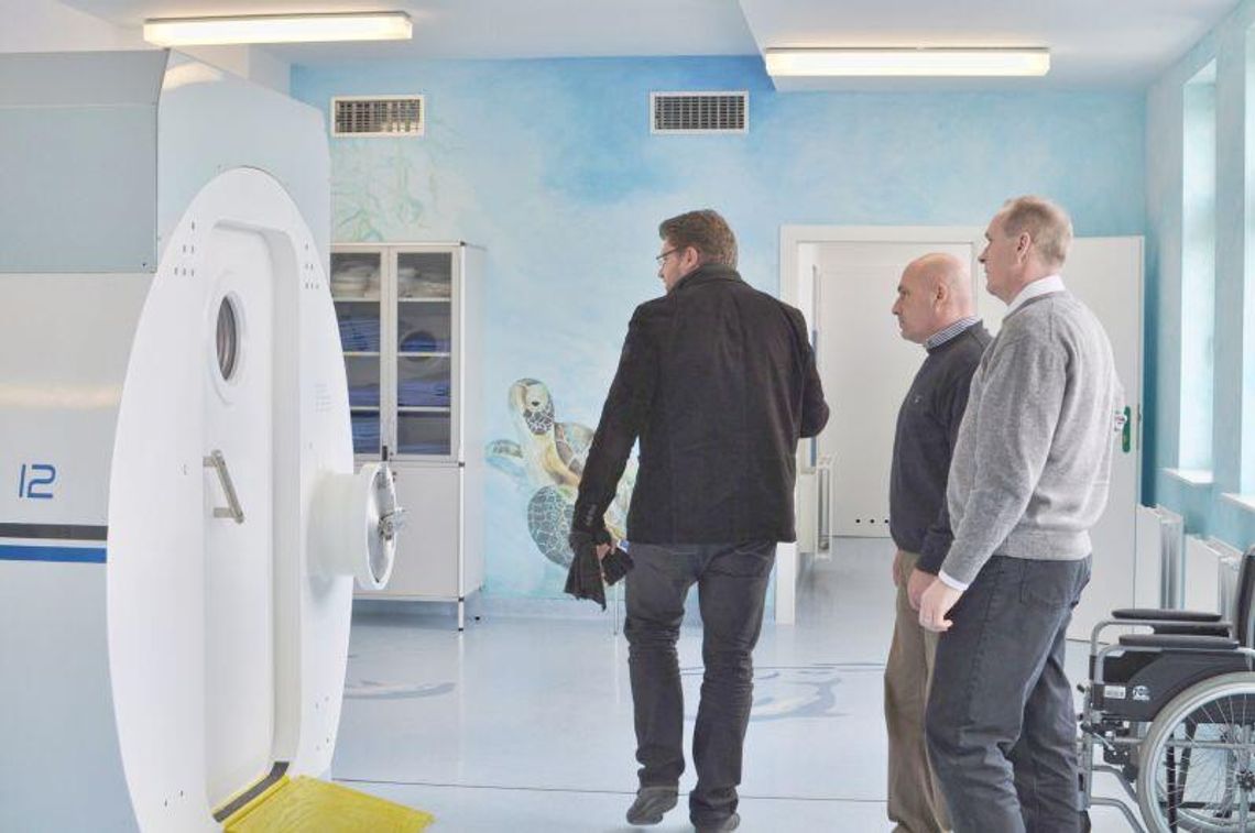 Irlandczycy odwiedzili szpital w Łęcznej. Będą się na nim wzorować