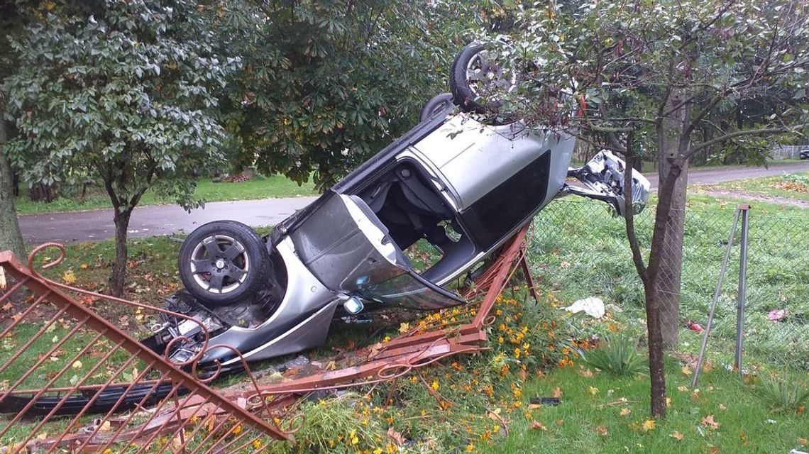 Istny cud, że nikomu nic się nie stało w wypadku audi koło Parczewa
