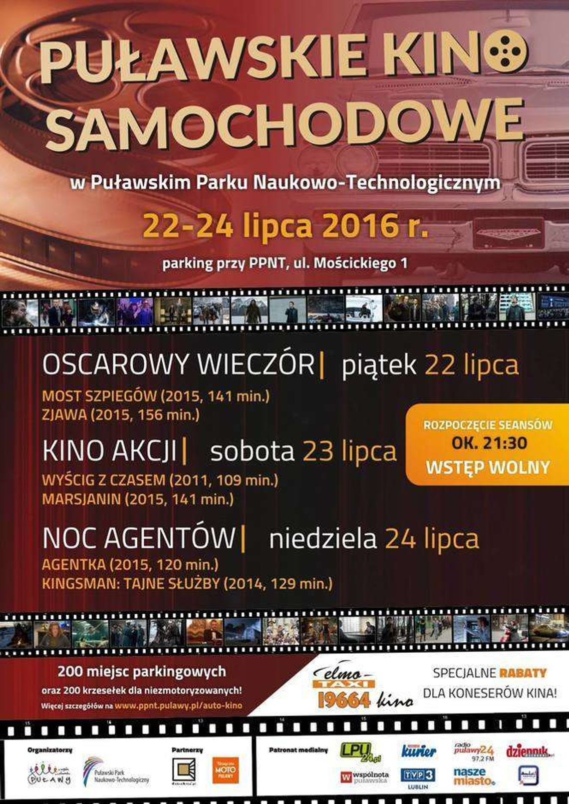 IV. edycja Puławskiego Kina Samochodowego