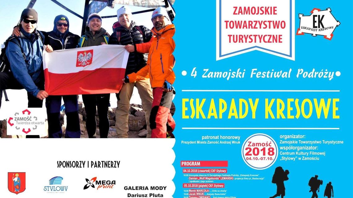 IV Festiwal Podróży "Eskapady Kresowe" w Zamościu