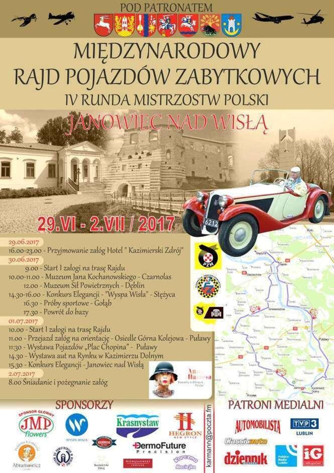 IV runda Mistrzostw Polski Pojazdów Zabytkowych