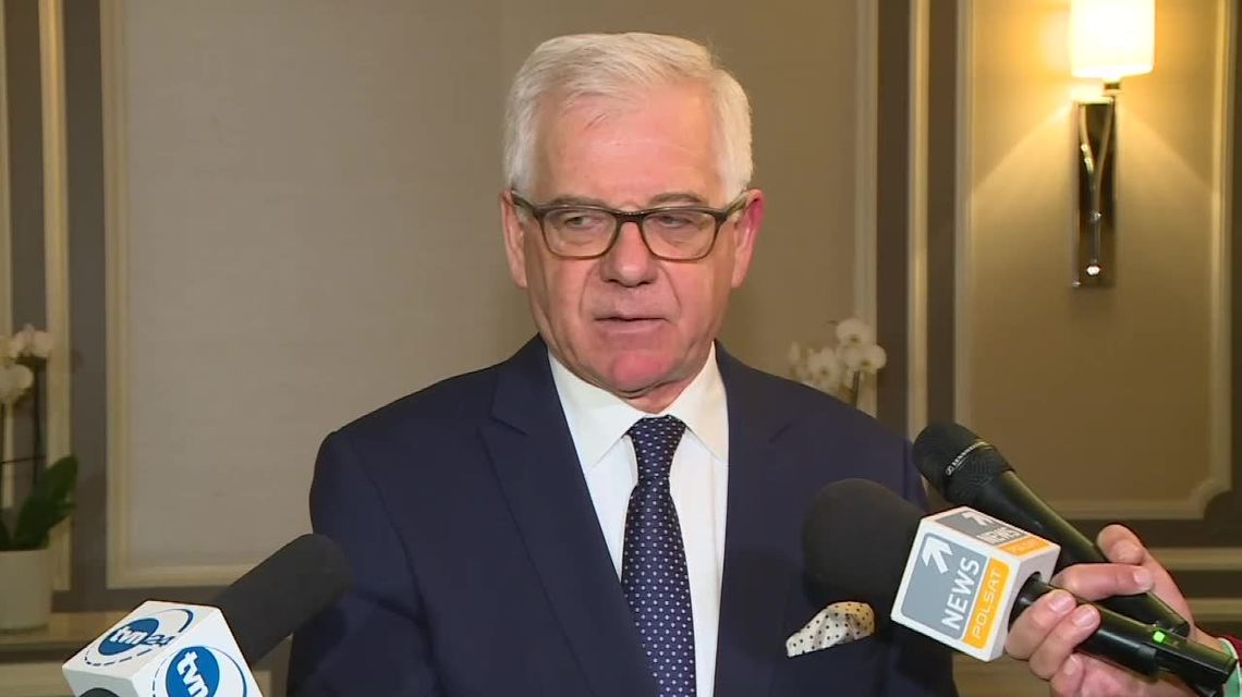 J. Czaputowicz o zatrzymaniu I. Mazura: Polskie władze wyjaśniają ze stroną ukraińską powody wpisania przez Rosję tej osoby na listę Interpolu