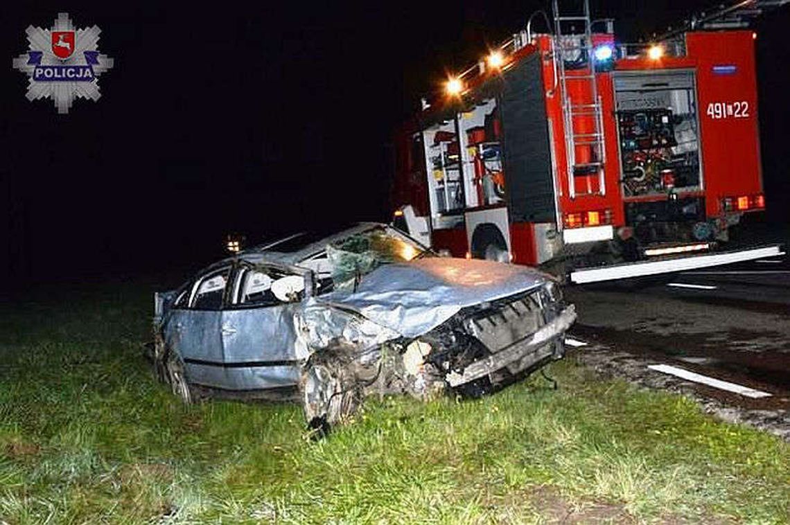 Jabłoń: Zderzyły się dwa volkswageny