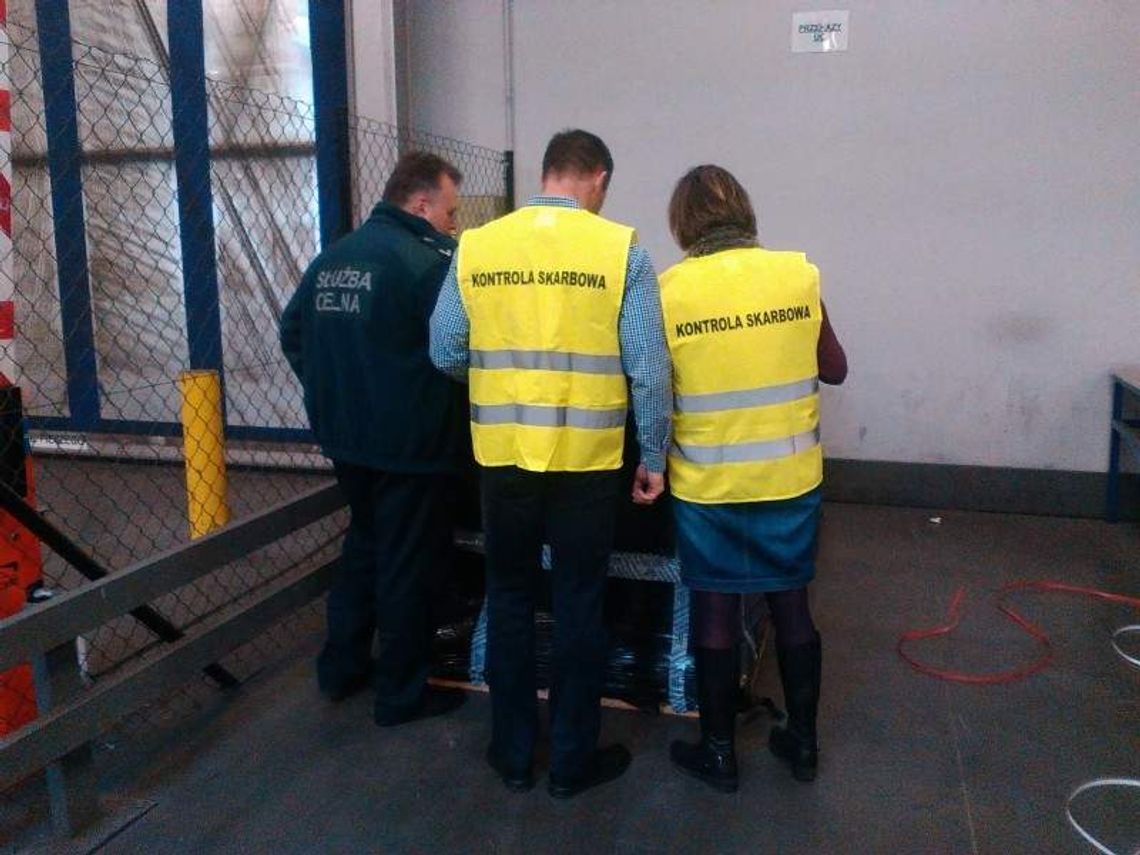 "Jabłuszko na granicy. Akcja skarbówki