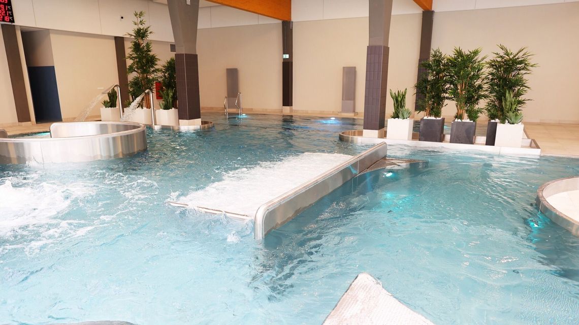 Jacuzzi, wodna rzeka, zjeżdżalnia. Otwarcie nowego basenu zaraz po majówce Jacuzzi, wodna rzeka, zjeżdżalnia. Otwarcie nowego basenu zaraz po majówce