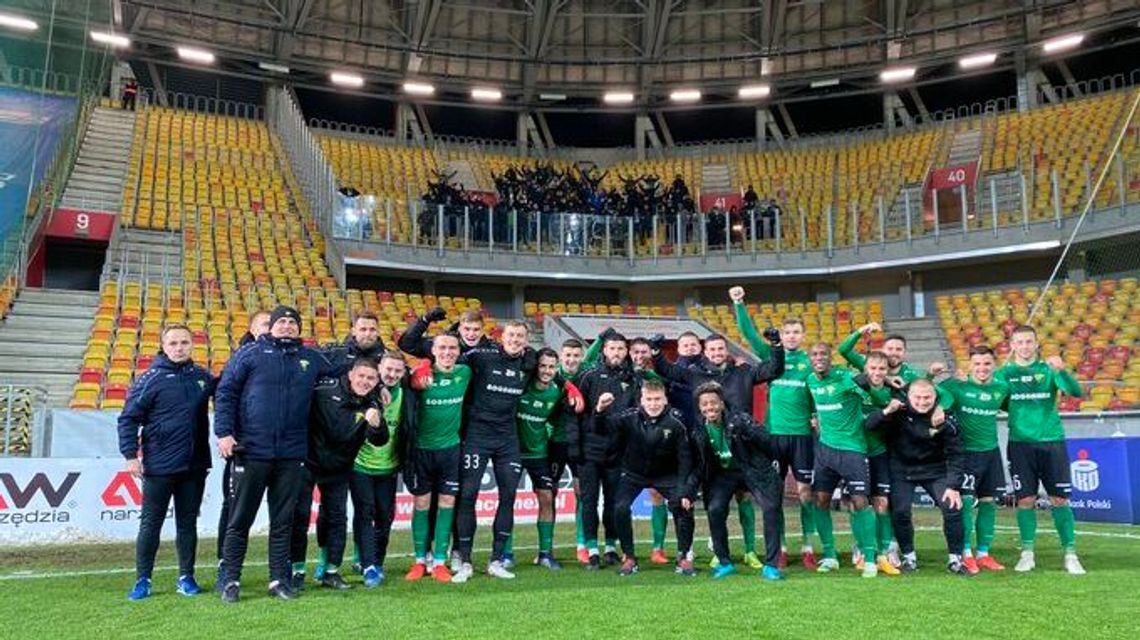 Jagiellonia Białystok - Górnik Łęczna 1:2. Wygrana ze specjalną dedykacją
