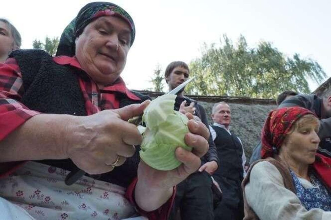 Jak dawniej kapustę kiszono. Impreza w skansenie (wideo) Jak dawniej kapustę kiszono. Impreza w skansenie (wideo)