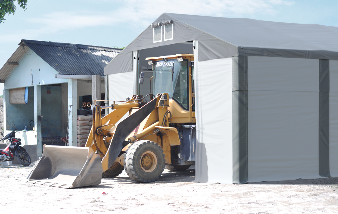 Jak hale namiotowe umożliwiają całoroczne prace budowlane Jak hale namiotowe umożliwiają całoroczne prace budowlane