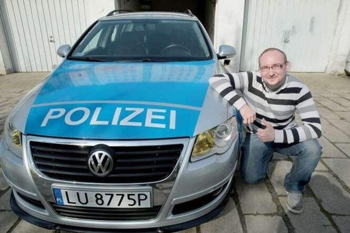 Jak lubelska policja zhaltowała polizei. Właściciel: "To samochód reklamowy"