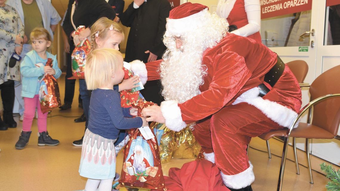 Jak Mikołaj, to do szpitala w Łęcznej