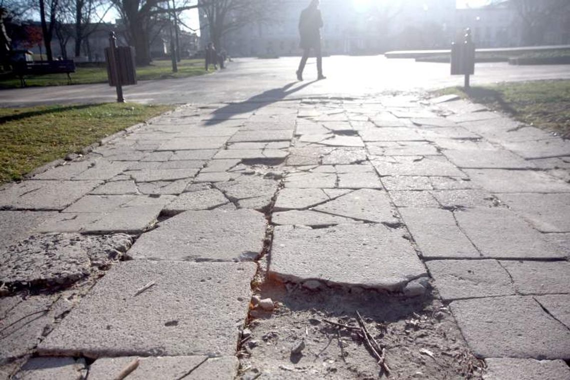 Jak odpadnie, to poprawią