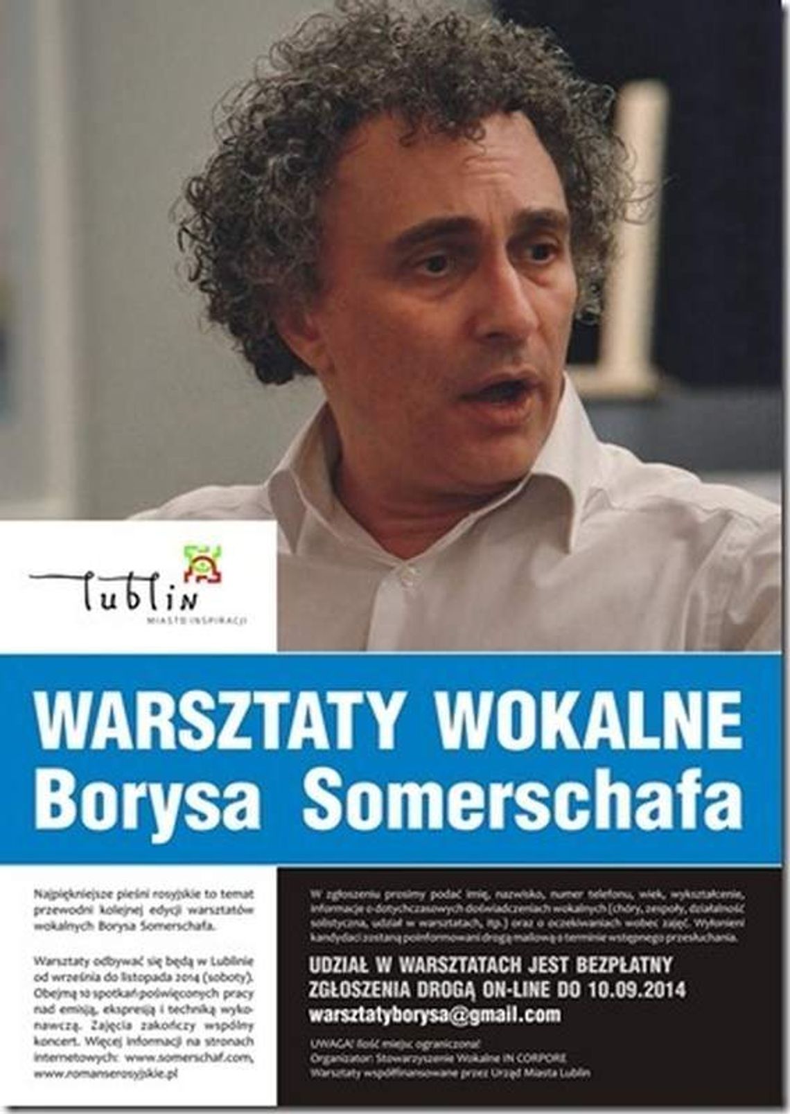 Jak śpiewać romanse. Warsztaty wokalne Borysa Somerschafa