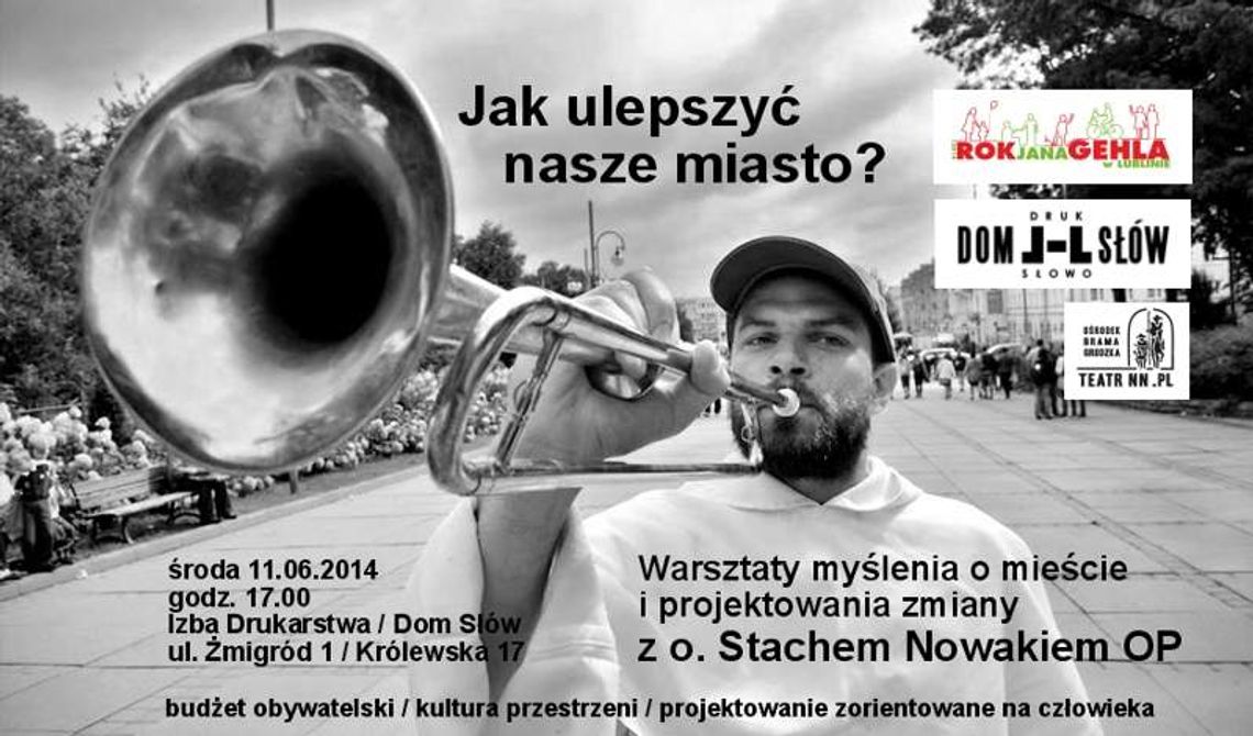 Jak ulepszyć nasze miasto? Spotkanie w Domu Słów o Pieszym Lublinie