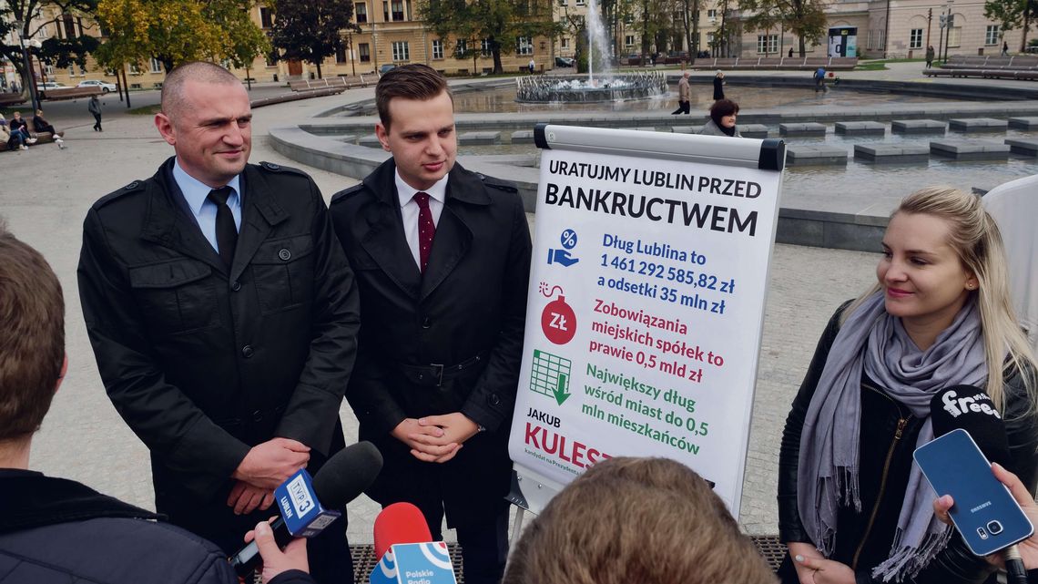 Jak uratować Lublin przed bankructwem? "Ratusz kupuje poparcie błyskotkami" Jak uratować Lublin przed bankructwem? "Ratusz kupuje poparcie błyskotkami"