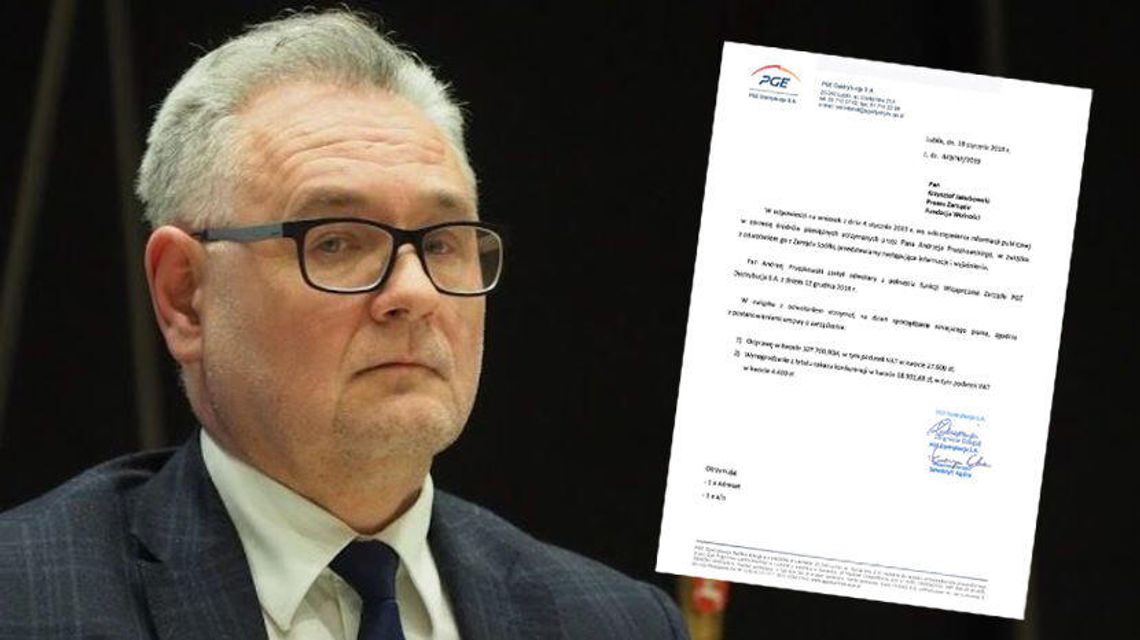 Jaką odprawę dostał Pruszkowski z PGE Dystrybucja? To ponad 4 lata pracy nauczyciela