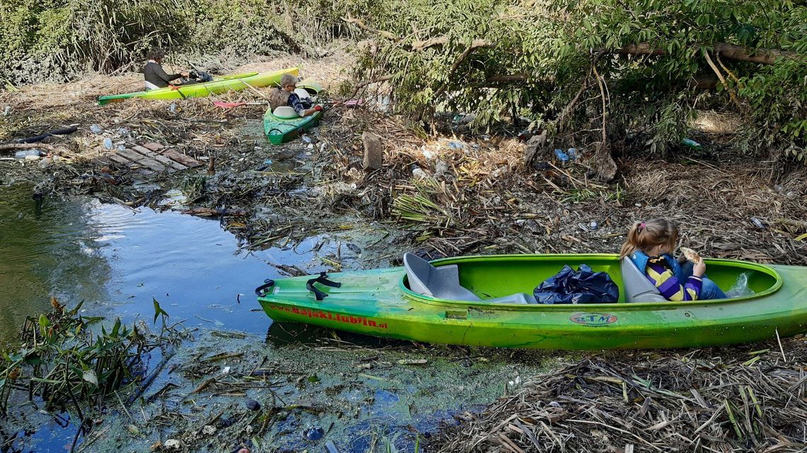 Jakie śmieci lądują w Bystrzycy? Są tam nawet tapczany i znaki drogowe