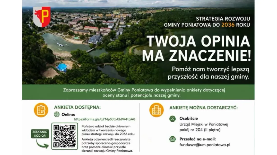 Jakiej Poniatowej chcą mieszkańcy? Ruszyła ważna ankieta. Ich głos może wpłynąć na rozwój miasta Jakiej Poniatowej chcą mieszkańcy? Ruszyła ważna ankieta. Ich głos może wpłynąć na rozwój miasta