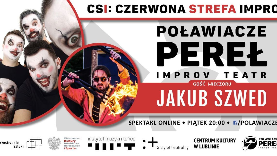 Jakub Szwed i Poławiacze Pereł Improv Teatr online