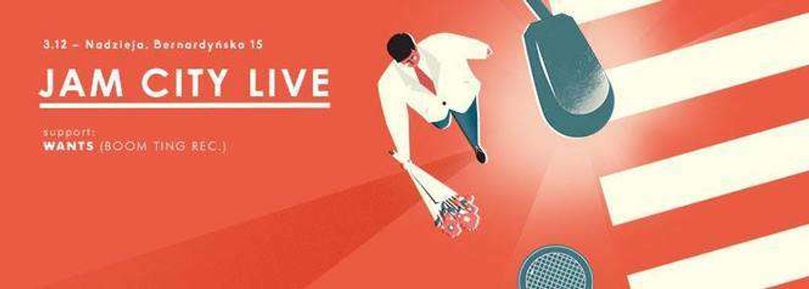 Jam City Live - impreza w klubie Nadzieja