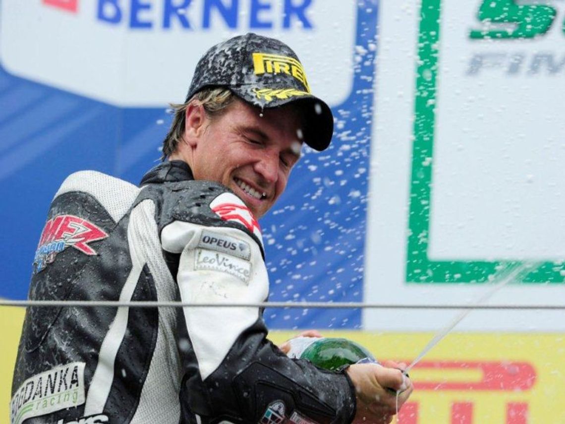 James Ellison z Bogdanka PTR Honda na podium mistrzostw świata