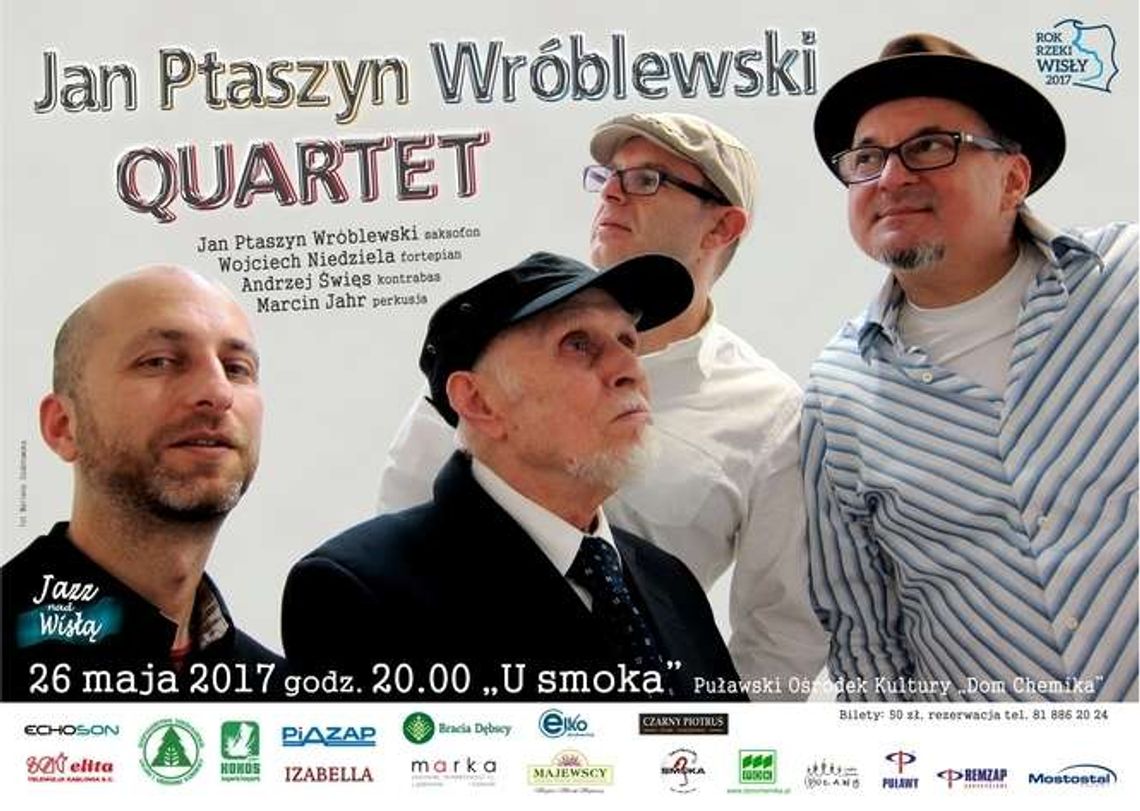 Jan Ptaszyn Wróblewski Quartet - koncert w Puławach