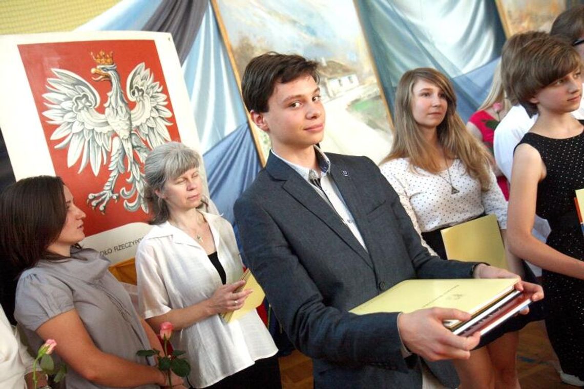 Jan Rybojad najzdolniejszym gimnazjalistą w Lublinie Jan Rybojad najzdolniejszym gimnazjalistą w Lublinie