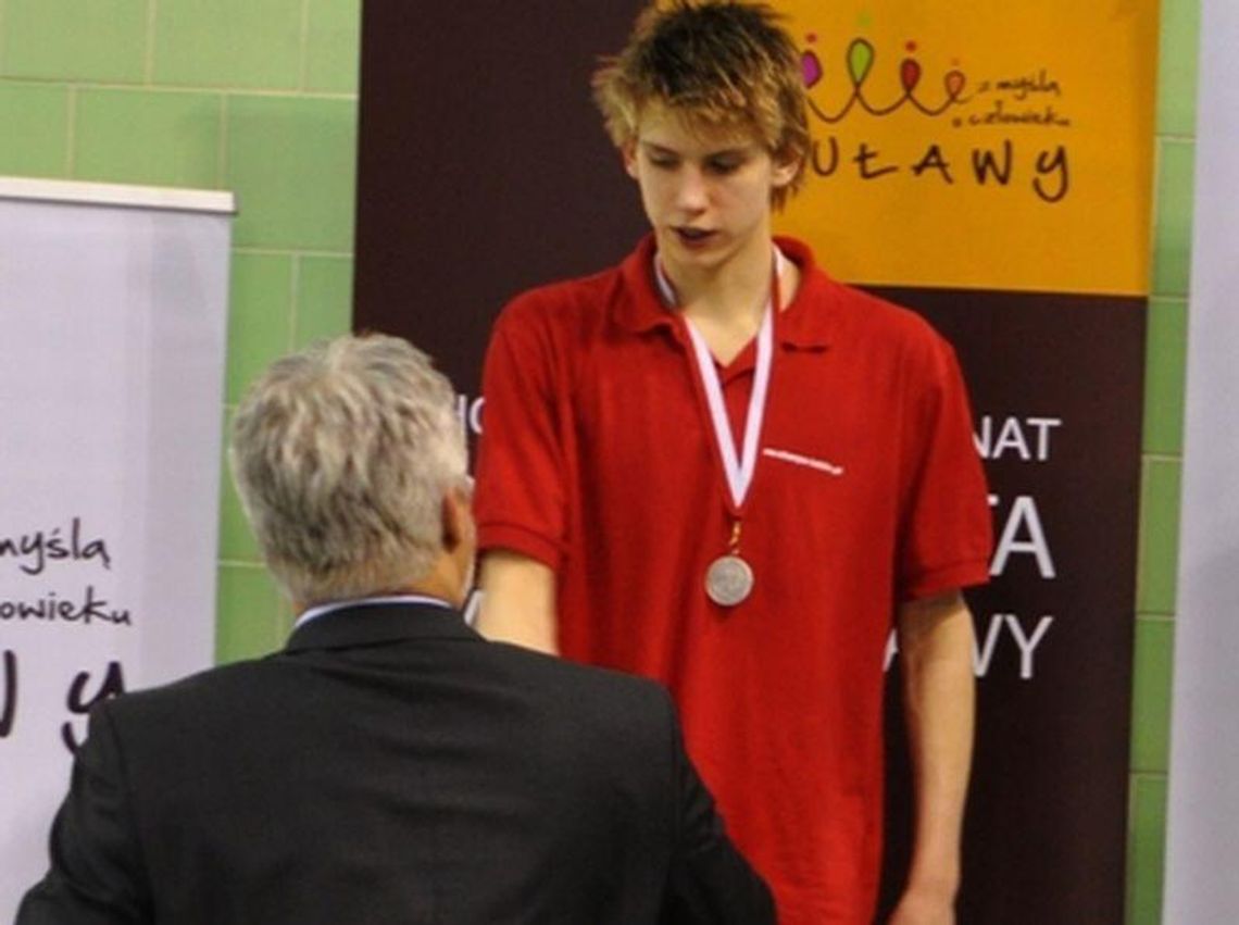 Jan Świtkowski zdobył drugi srebrny medal na mistrzostwach Polski w pływaniu